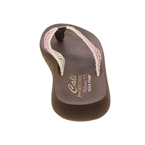 Skechers Skechers Women's ASANA - BLOOM CRUSH, Brown Multi, 8 M