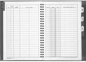 Scadenzario Mensile A5 - 17x24 Cm, 4 Pagine Per Mese, Spillato, Con Alette Di Ricerca - Foto 10