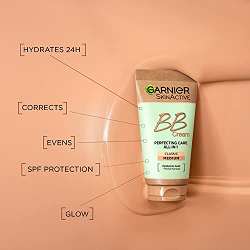 Garnier SkinActive All-in-One BB Cream, Classic Medium, 50ml - Image 2