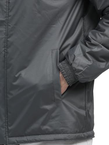 Image of Men's Waterproof Winter Jacket | Reversible & Removable Hood | 99% Water-Resistant | Heavy-Duty Warm Jacket with 4 Pockets