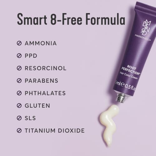 Image of Madison Reed Root Perfection Root Touch Up Kit - 6G Dervio Medium Golden Brown, 2 Permanent Applications, 100% Gray Coverage in 10 Min | PPD-Free & Ammonia-Free, Includes Hydrating Hair Mask