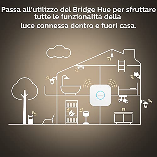 Philips Hue White Lampadina LED Smart, con