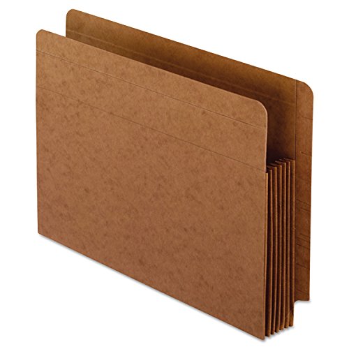 Pendaflex File Organizers, Heavy Duty End Tab Expanding File Pockets, 5.25-Inch Expansion, Letter Size, Tear-Resistant Gussets, Redrope Fiber, 10 Pockets/Box by Pendaflex - Used condition - CA$48.81