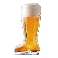 500ml Beer Glass by Circleware Das Boot Beer Mugs for Bars World Cup