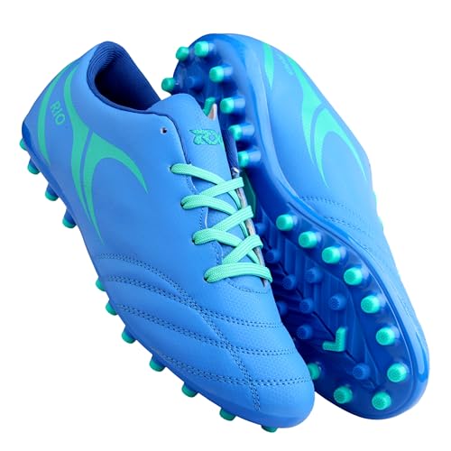 Image of RXN Men's Turbo Football Studs | Lightweight & Durable Cleats Football Shoes | Superior Traction for All Pitches | Premium Comfort & Performance for Every Match