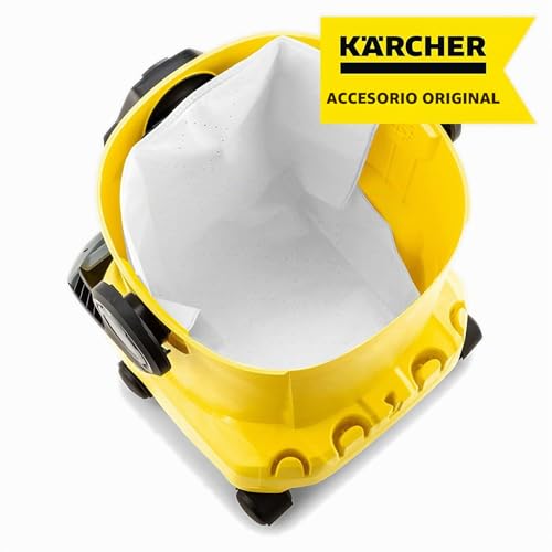 Miniatura 2 de Kärcher Original Kit De Bolsas De Filtro De Fieltro Kfi 487, 4 Unidades, Doble Capa, Extremadamente Resistentes, Robustas, Para Aspiradores En Seco Y Húmedo Wd 2.863-006.0