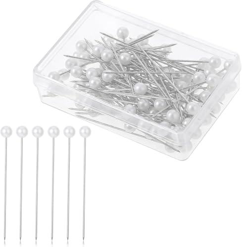 Pearl Pins for Bouquets White 100 Pcs
