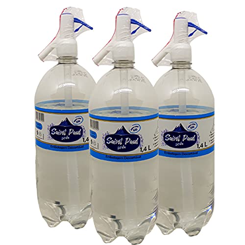 3x Água Com Gás SAINT PAUL Soda 1,400ml