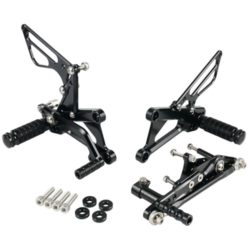 Repose-pieds moto réglables de précision pour Daytona 675 2006-2013