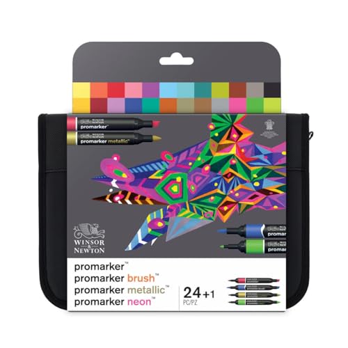 Winsor & Newton Promarker Trousse X24 Assortis