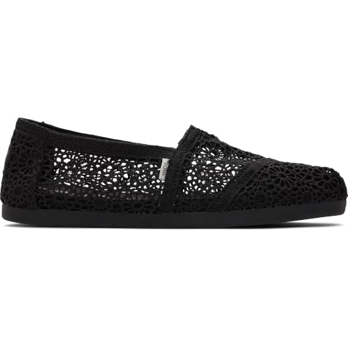Image of TOMS Women's Alpargata Classic Slip-On Espadrille, Textile Upper