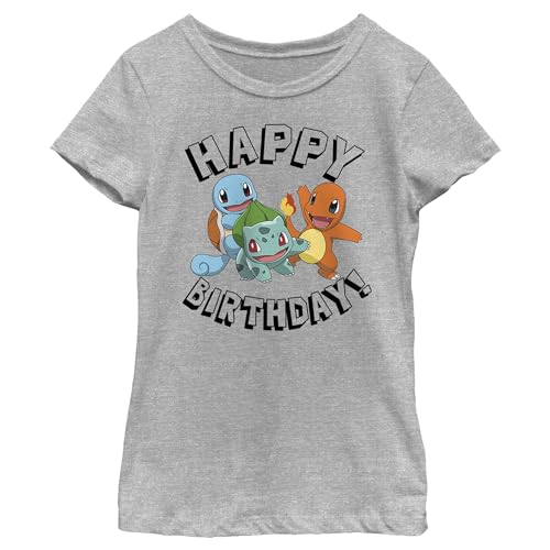 Fifth Sun Pokemon Starter Party Girls Short Sleeve Tee Shirt