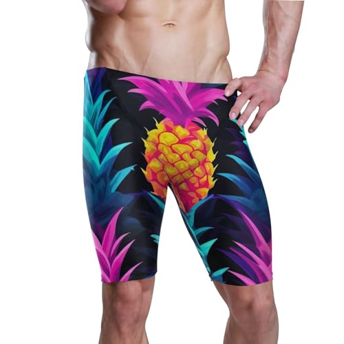 UMIRIKO Pineapple Fruit Men's Swim Jammers Swimsuit M B0401031