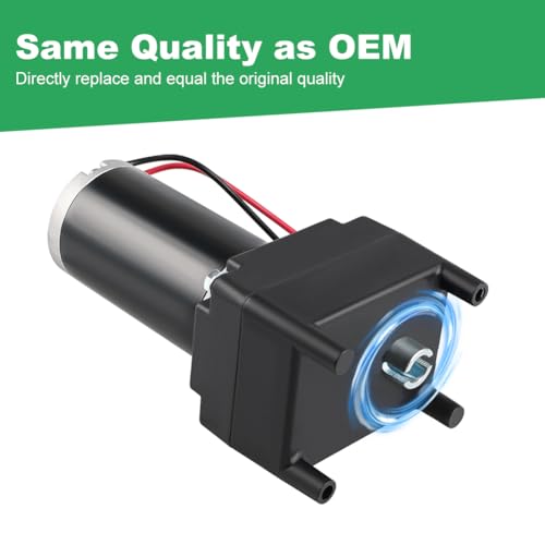 Image of JDMON RV Fifth Wheel Landing Gear Motor Compatible with Lippert Tuson, Direct Replacement High Speed Universal Mount 5th Power Landing Gear Motor, Replace 141893