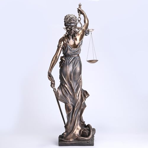 Estatua Themis Diosa Griega de la Justicia 29 Pulgadas miniatura 6