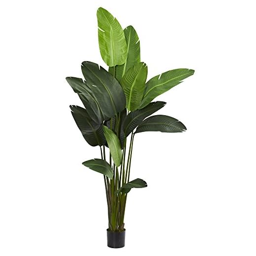 Nearly Natural Travelers Palm Artificial Silk Trees Green