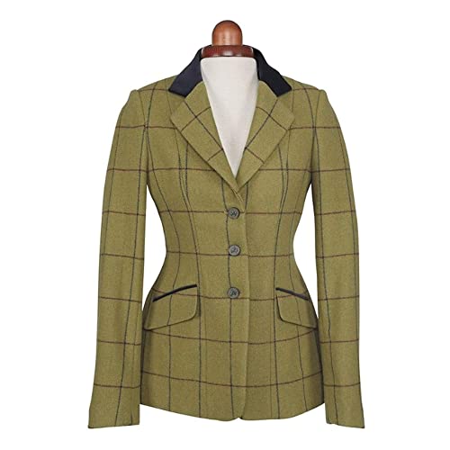 Miniatura 5 de Aubrion - Chaqueta Para Concurso De Salto Hípico Saratoga Para Niños Niñas 30 In 76 Cm Verde Oscuro