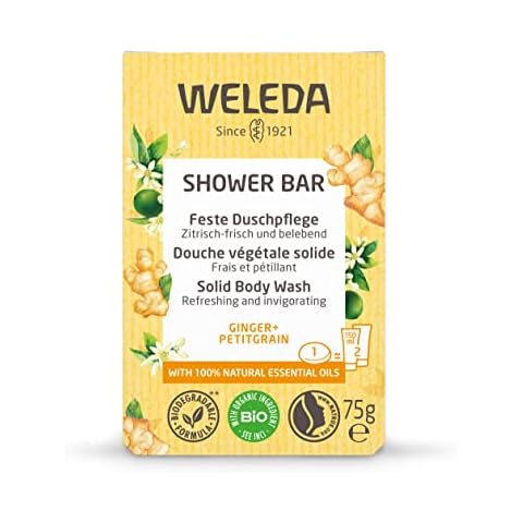 Jabón de ducha sólido Frescor Energizante Cítricos de WELEDA Cover