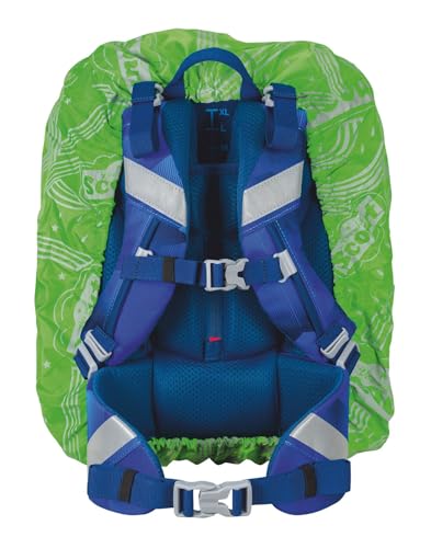 SCOUT Neon Safety Cape Green