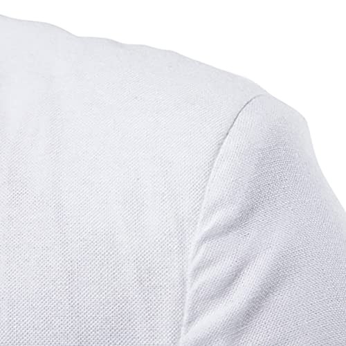 Mens Casual Solid Color Blazer Multi-Buttons Slim Fit Sports Coat for Wedding4