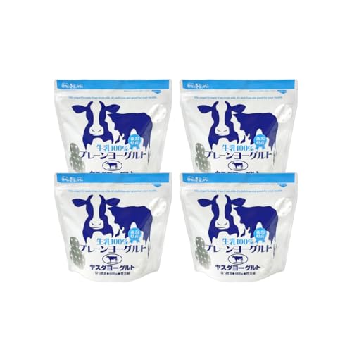 [3ヶ月定期便] ヤスダヨーグルト アレンジ名人セットA パウチタイプ プレーン 600g×4個×3回 1B78019