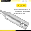 CGOLDENWALL Cross Hatch Adhesion Tester Cross-Cut Tester Kit Multi-Blade Cutter spacing: 1 +0.01mm, 2+0.01mm, 3+0.01mm