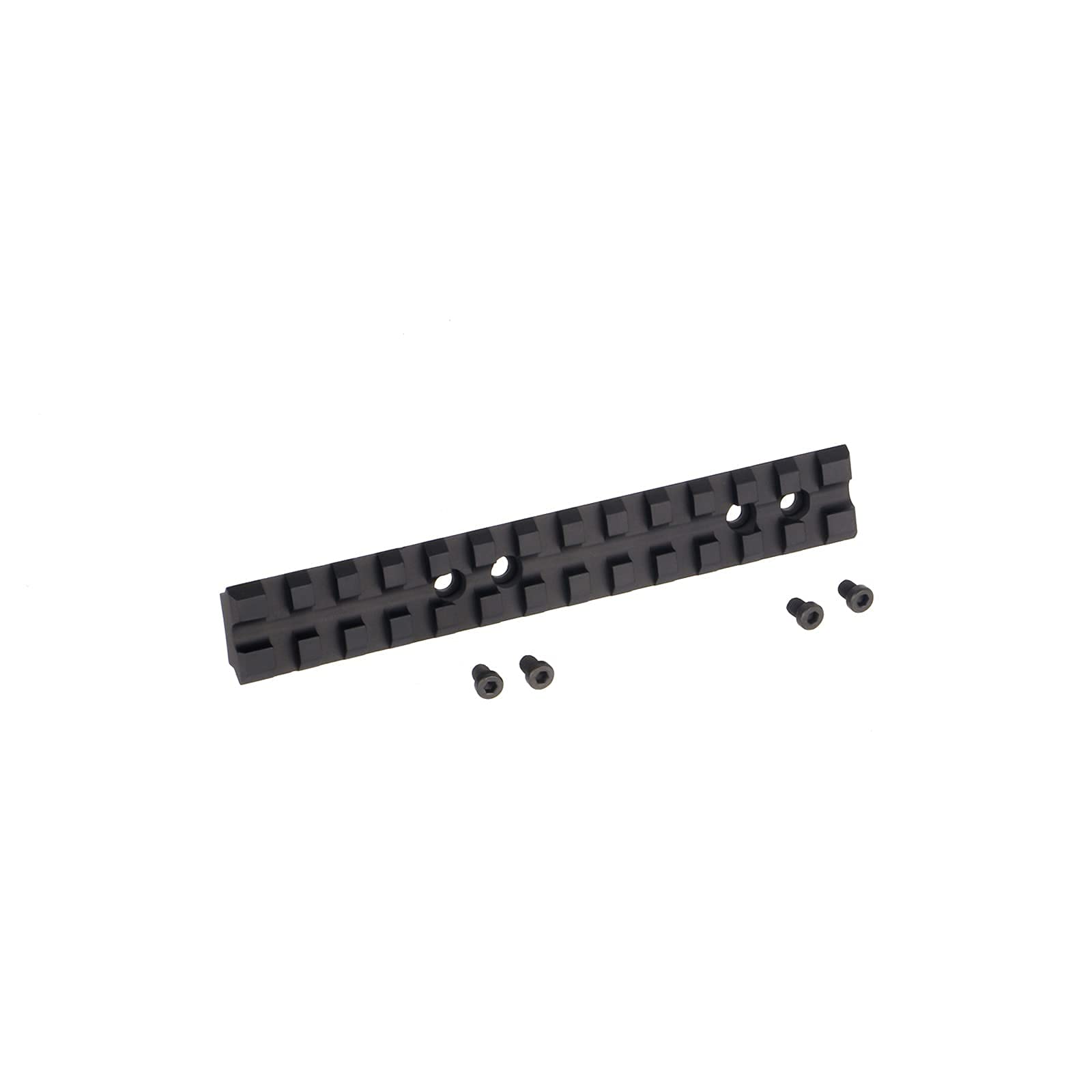Supporto per Binario tattico 13 Slot Picatinny Adattatore per Binario di Base Supporto per Binario 1913 Picatinny per cannocchiale da tiro Esterno