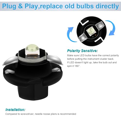 Bombillas LED Ice Blue para panel de instrumentos miniatura 4