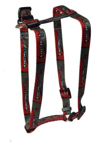 Rico Tampa Bay Football Buccaneers Small 5/8 Inch Wide Adjustable Pet Harness 12
