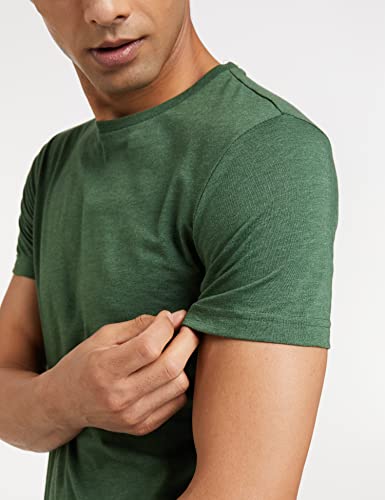 Image of Amazon Brand - Symbol Men's Solid Cotton T Shirt | Plain | Round Neck | Half Sleeve - Regular Fit | Combo Pack of 3 (Available in Plus Sizes)