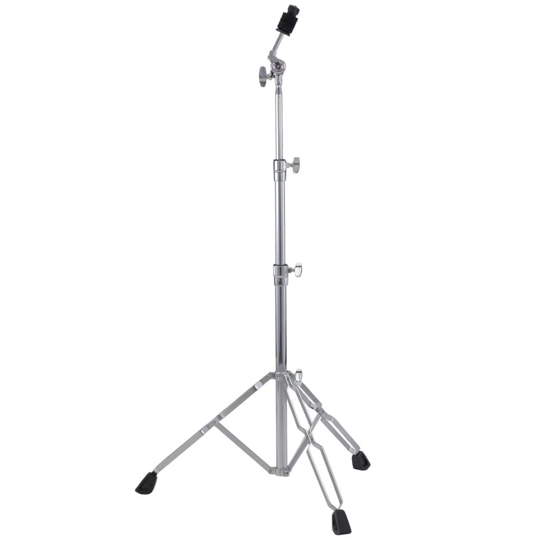Pearl C-830 Support de cymbale double droite + baguettes Keepdrum