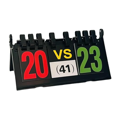 Tablero de puntuación Score Keeper manual de mesa para baloncesto 6