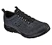 Skechers Hombre Summits Louvin Zapatillas, Black Mesh/PU/Trim, 43 EU