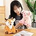 Ditucu Deer Stuffed Animal 8 inch Cute Realistic Fawn Plush Toys Ultra Soft Plushies Gifts for Kids
