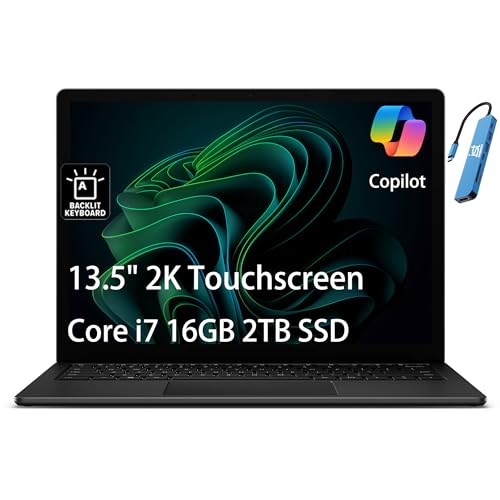 Microsoft Surface Laptop 5 m[gp\R (13.5C` 2K ^b`XN[AIntel 10-Core i7-1265UA16GB 6400MHz RAMA2TB SSD) IST ANeBuyA18Ԃ̃obe[