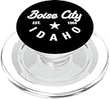 Photo Gallery boise city - idaho - design del passato - classico popsockets popgrip per magsafe Photo Gallery boise city - idaho - design del passato - classico popsockets popgrip per magsafe