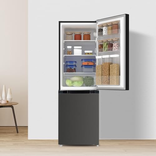 CHIQ-Kuhlschrank-mit-Gefrierfach-157L-Kuhl-Gefrierkombination-leise-Low-frost-144-cm-Hoch-47-cm-Breit-Kuhlkapazitat-109L-Gefrierkapazitat-48L-for-Eigentumswohnungen-FBM157L42 | Dealmeister.io Alt tag für bilder post titel