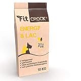 cdVet Fit-Crock Hundefutter trocken Energy & Lac 10 kg, getreidefrei