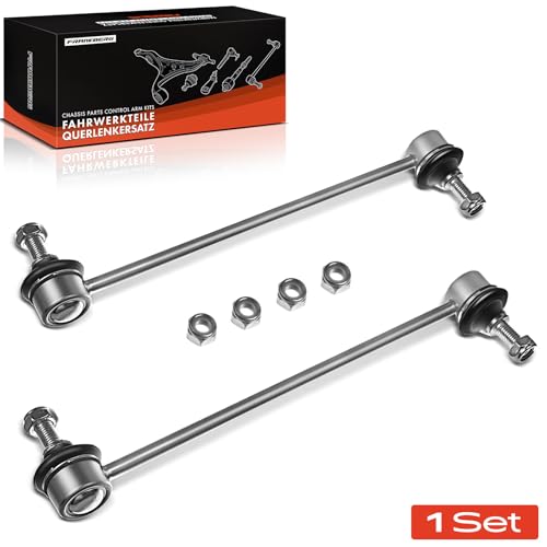Frankberg 2x Koppelstange Pendelstange Vorderachse Kompatibel mit 3er Cabriolet E46 318-330 M3 3.2 2.0L-3.2L 2000-2007 Z4 Coupe E86 3.0 Si M 3.0L 3.2L 2006-2009 Replace# 31356780847