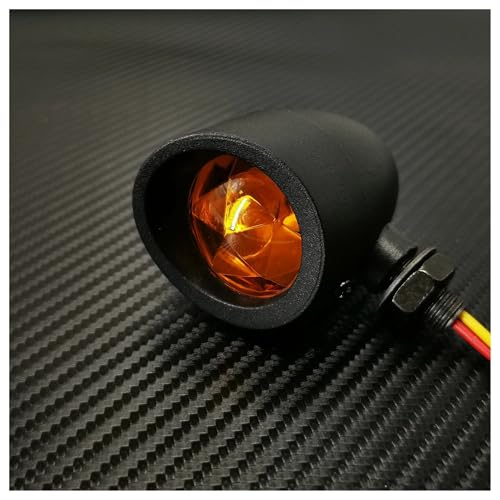 Clignotant de moto pour Chopper et Tracker : feux indicateurs orange