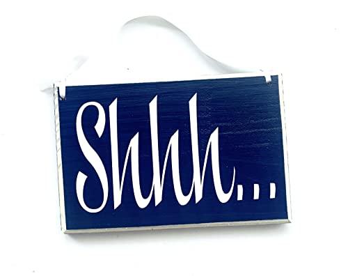 Shhh. 8X6 (Choose Color) Handmade Custom Wood Sign For Spa Baby Nursery Quiet Room Hand-Made Choose Color #TOP1