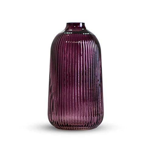 Jarrones Cristal Decorativos Modernos Marca Black Velvet Studio