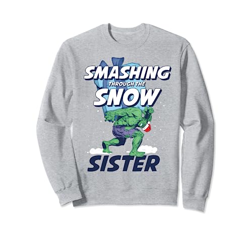 Sweat Hulk de Noël dans la neige pour des soirées d'hiver cosy en famille