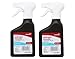 Leader Hydrogen Peroxide First Aid Antiseptic Topical Solution USP, 3% Spray Bottle 8 Fl Oz (Pack of 2)