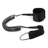 Awstrokine Paddleboard-Fußleine 3 Meter, 7 mm Durchmesser Premium-TPU-Paddleboard-Leine