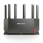 H3C AX5400 WiFi 6 Router for Wireless Internet(NX54), High Speed Gaming Routers for Whole-Home,Long Range Coverage Computer WiFi Routers,Subscription-Free,Parental Controls,WPA3 Security,VPN, EasyMesh