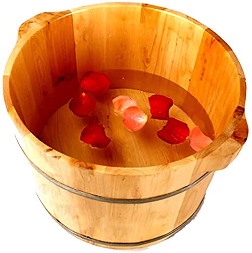 Baño de pies Katzowen en barril de madera para masaje miniatura 4
