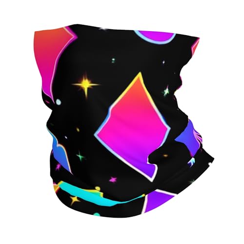 Women Men Neck Gaiter Dustproof Variety Head Scarf Balaclava for Outdoors