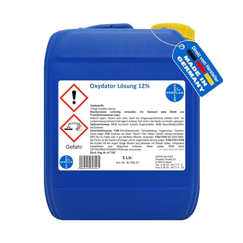 HERRLAN® Oxydator Lösung 12% stabilisiert – 5 Liter