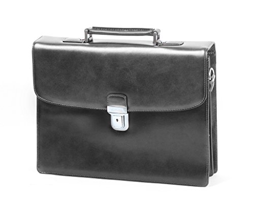 Serviette Katana en refente de cuir de vachette rigide et durable